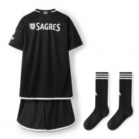 Billiga Benfica Barnkläder Borta fotbollskläder till baby 2023-24 Kortärmad (+ Korta byxor)